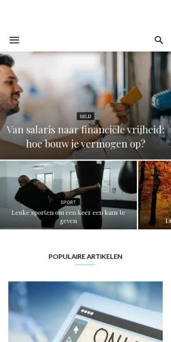 Anteprima del sito Pimpblog, media di Paesi Bassi per articoli sponsorizzati