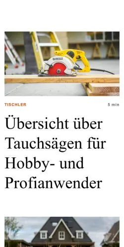 Anteprima del sito effizienterbau.de, media di Germania per articoli sponsorizzati