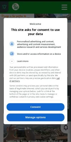 Podgląd witryny planvex, medium z kraju Hiszpania do artykułów sponsorowanych