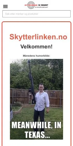 Anteprima del sito Forside Skytterlinken, media di Norvegia per articoli sponsorizzati