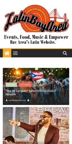 Anteprima del sito Latin Bay Area, media di Stati Uniti per articoli sponsorizzati