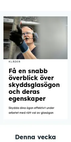 Anteprima del sito byggansvar.se, media di Svezia per articoli sponsorizzati