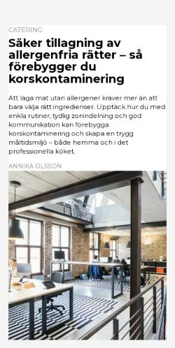 Anteprima del sito skalbarverksamhet.se, media di Svezia per articoli sponsorizzati