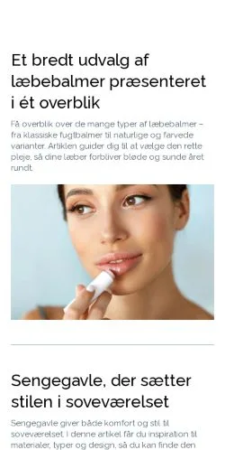Anteprima del sito helselogik.dk, media di Danimarca per articoli sponsorizzati
