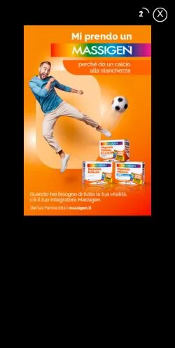 Anteprima del sito L'Interista, media di Italia per articoli sponsorizzati
