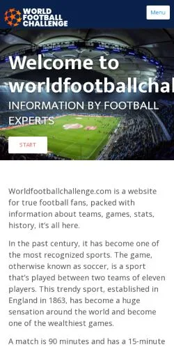 Anteprima del sito World Football Challenge, media di Stati Uniti per articoli sponsorizzati