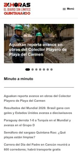 Anteprima del sito 24 Horas, media di Messico per articoli sponsorizzati