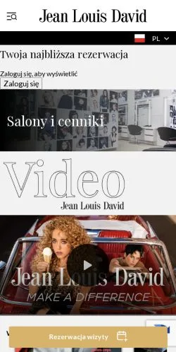 Vorschau der Website Jean Louis David, Medium aus Polen für gesponserte Artikel