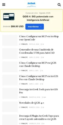 Podgląd witryny El Blog De Franz, medium z kraju Hiszpania do artykułów sponsorowanych