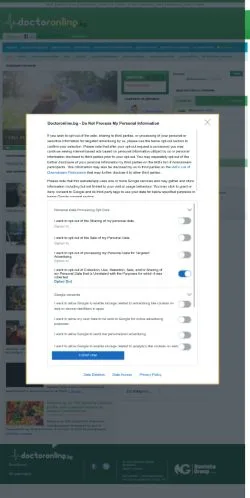 Podgląd witryny Online Doctor, medium z kraju Bułgaria do artykułów sponsorowanych