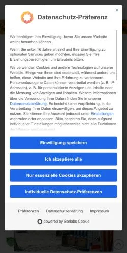 Anteprima del sito GartenNatur, media di Germania per articoli sponsorizzati