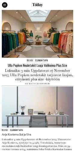 Podgląd witryny suomitoday -, medium z kraju Stany Zjednoczone do artykułów sponsorowanych