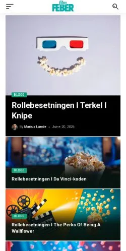 Anteprima del sito Filmfeber, media di Stati Uniti per articoli sponsorizzati