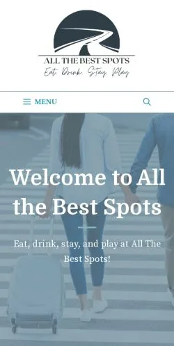 Anteprima del sito All The Best Spots, media di Canada per articoli sponsorizzati