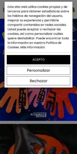 Vorschau der Website Elite Keepers, Medium aus Spanien für gesponserte Artikel