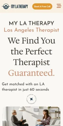 Preview of the My LA Therapy website, a media outlet in United States for sponsored articles