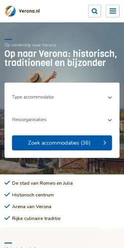 Podgląd witryny Verona, medium z kraju Holandia do artykułów sponsorowanych