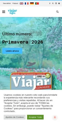Anteprima del sito VCH Mag, media di Spagna per articoli sponsorizzati