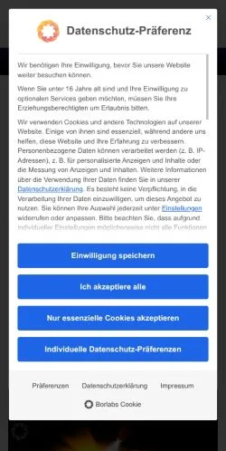 Podgląd witryny Plasmaschneider Kaufen, medium z kraju Niemcy do artykułów sponsorowanych
