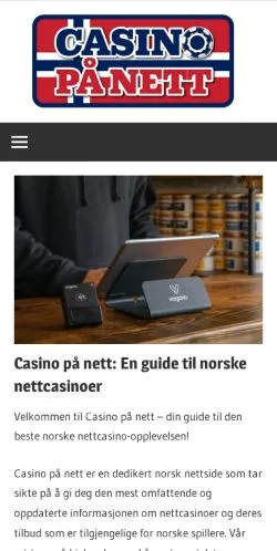 Forhåndsvisning af Casinopånett, medie fra Norge til sponsorerede artikler