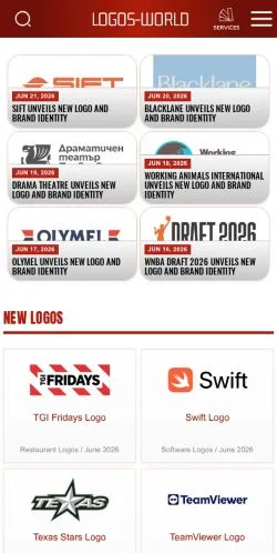 スポンサード記事向けのアメリカ合衆国メディア、Logos-Worldのサイトプレビュー