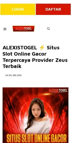 Forhåndsvisning av nettstedet ALEXISTOGEL, medium fra Indonesia for sponsede artikler