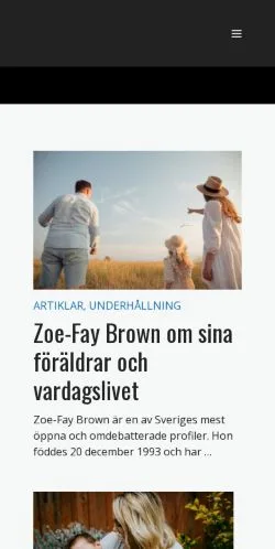 Voorbeeld van de site PlayHD, medium uit Zweden voor gesponsorde artikelen