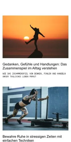 Pré-visualização do site inneresleben.de, meio de Alemanha para artigos patrocinados