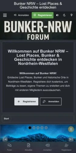 Anteprima del sito Bunker NRW, media di Germania per articoli sponsorizzati