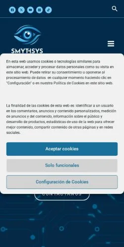 Anteprima del sito SmythSys IT Consulting, media di Spagna per articoli sponsorizzati