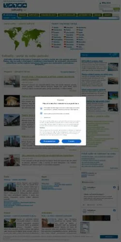 Podgląd witryny Světadíly, medium z kraju Czechy do artykułów sponsorowanych