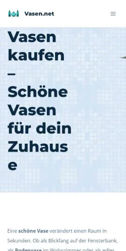 Aperçu du site Schöne Vasen, média de Allemagne pour articles sponsorisés