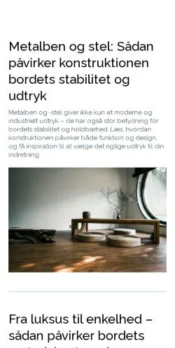 Anteprima del sito stambord.dk, media di Danimarca per articoli sponsorizzati