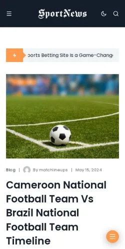 Forhåndsvisning af Match Line Ups, medie fra USA til sponsorerede artikler