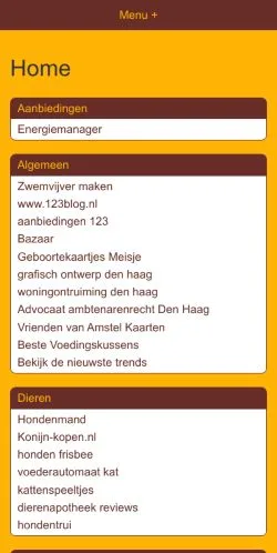 Anteprima del sito Raamweg Den Haag, media di Paesi Bassi per articoli sponsorizzati