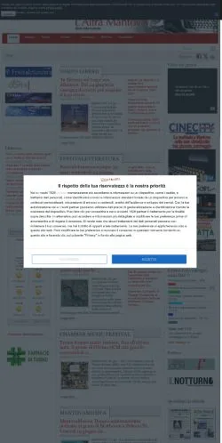 Anteprima del sito Altramantova, media di Italia per articoli sponsorizzati