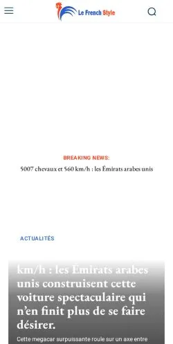 Anteprima del sito Le Metropolitan.Fr, media di Francia per articoli sponsorizzati