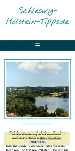 Podgląd witryny Schleswig Holstein Tipps, medium z kraju Niemcy do artykułów sponsorowanych