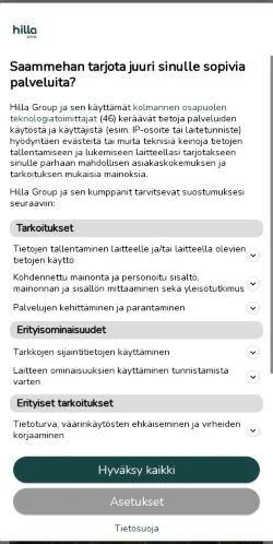 Podgląd witryny Ylä-Kainuu, medium z kraju Finlandia do artykułów sponsorowanych