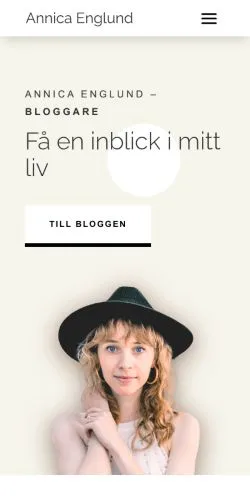 Anteprima del sito Annica Englund, media di Svezia per articoli sponsorizzati