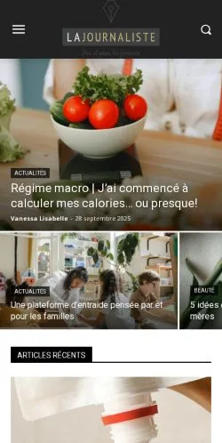 Anteprima del sito Home, media di Francia per articoli sponsorizzati