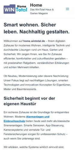 Anteprima del sito - Home, media di Germania per articoli sponsorizzati