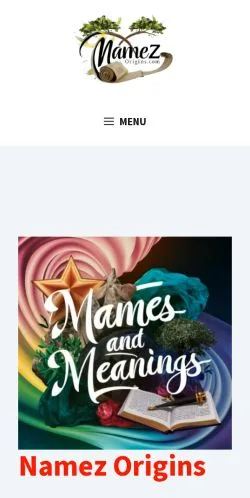 Anteprima del sito NamezOrigins, media di Stati Uniti per articoli sponsorizzati