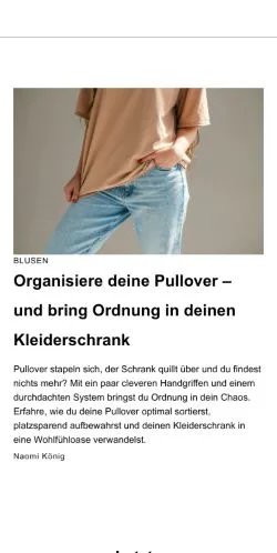 Podgląd witryny trendzeitung.de, medium z kraju Niemcy do artykułów sponsorowanych