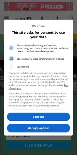 スポンサード記事向けのアメリカ合衆国メディア、MyBurbank.comのサイトプレビュー