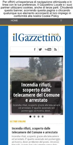Anteprima del sito Il Gazzettino Locale, media di Italia per articoli sponsorizzati