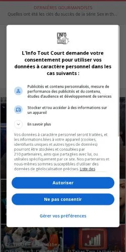 Anteprima del sito Guimauve, media di Francia per articoli sponsorizzati