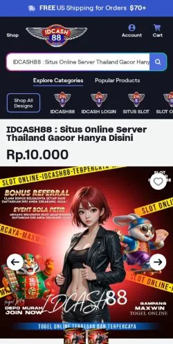 Voorbeeld van de site IDCASH88, medium uit Indonesië voor gesponsorde artikelen