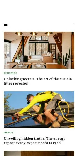 Preview of the humaroom.com website, a media outlet in Ireland for sponsored articles