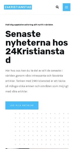 Vista previa del sitio 24 Kristianstad, medio de Suecia para artículos patrocinados